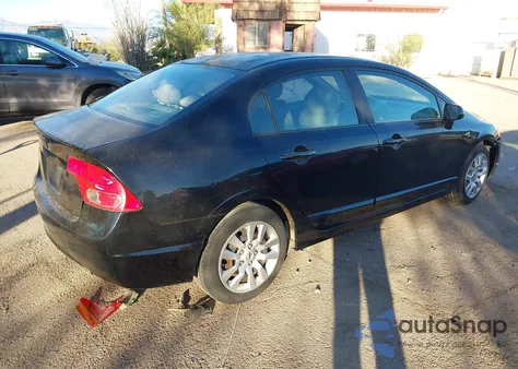 2008 Honda Civic Lx из США, поврежденный, VIN 2HGFA16578H343221